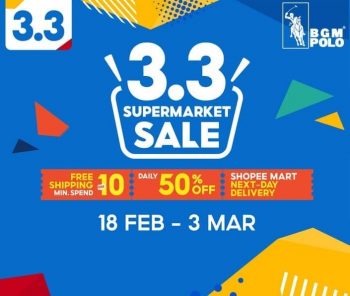 BGM-POLO-3.3-Supermarket-Sale-at-Shopee-350x296 - Apparels Fashion Accessories Fashion Lifestyle & Department Store Johor Kedah Kelantan Kuala Lumpur Malaysia Sales Melaka Negeri Sembilan Online Store Pahang Penang Perak Perlis Putrajaya Sabah Sarawak Selangor Terengganu 