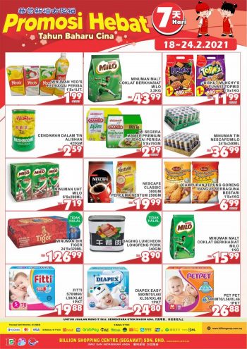 BILLION-Chinese-New-Year-Promotion-at-Segamat-2-350x495 - Johor Promotions & Freebies Supermarket & Hypermarket 