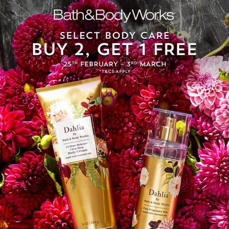 25 Feb3 Mar 2021 Bath & Body Works Special Sale at Johor Premium