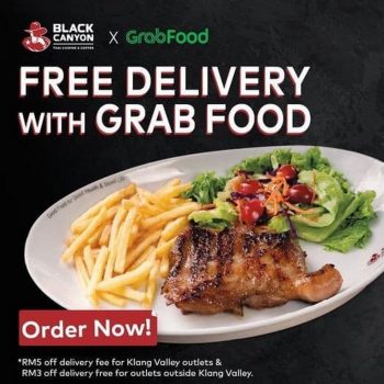 Black-Canyon-Free-Delivery-Promo-on-GrabFood-350x350 - Beverages Food , Restaurant & Pub Johor Kedah Kelantan Kuala Lumpur Melaka Negeri Sembilan Online Store Pahang Penang Perak Perlis Promotions & Freebies Putrajaya Sabah Sarawak Selangor Terengganu 