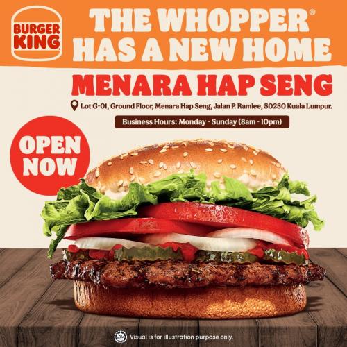 19 Feb 4 Mar 2021 Burger King Opening Promotion At Menara Hap Seng Everydayonsales Com