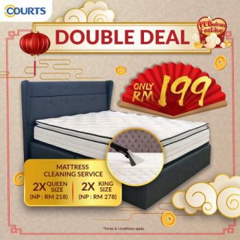 COURTS-Mattress-Cleaning-Double-Deal-Promotion-350x350 - Beddings Home & Garden & Tools Johor Kedah Kelantan Kuala Lumpur Mattress Melaka Negeri Sembilan Online Store Pahang Penang Perak Perlis Promotions & Freebies Putrajaya Sabah Sarawak Selangor Terengganu 