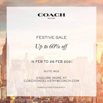 Coach-CNY-Festive-Sale-at-Genting-Highlands-Premium-Outlets-350x350 - Bags Fashion Accessories Fashion Lifestyle & Department Store Malaysia Sales Pahang 