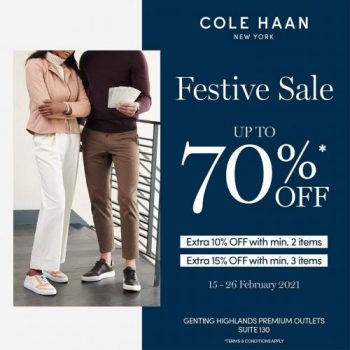 Cole-Haan-CNY-Festive-Sale-at-Genting-Highlands-Premium-Outlets-350x350 - Apparels Fashion Accessories Fashion Lifestyle & Department Store Footwear Malaysia Sales Pahang 