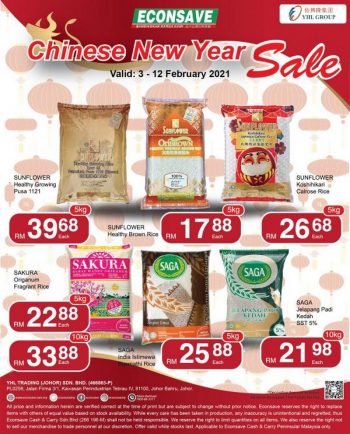Econsave-YHL-Rice-Chinese-New-Year-Promotion-350x434 - Johor Kedah Kelantan Kuala Lumpur Melaka Negeri Sembilan Pahang Penang Perak Perlis Promotions & Freebies Putrajaya Selangor Supermarket & Hypermarket Terengganu 