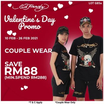 Ed-Hardy-Valentines-Day-Promotion-350x350 - Apparels Fashion Lifestyle & Department Store Johor Kedah Kelantan Kuala Lumpur Melaka Negeri Sembilan Online Store Pahang Penang Perak Perlis Promotions & Freebies Putrajaya Sabah Sarawak Selangor Terengganu 