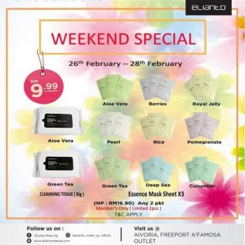 Elianto-Weekend-Special-at-Freeport-AFamosa-Outlet-350x350 - Beauty & Health Cosmetics Melaka Personal Care Promotions & Freebies 