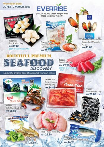 Everrise-Bountiful-Premium-Seafood-Discovery-Promo-350x495 - Promotions & Freebies Sarawak Supermarket & Hypermarket 