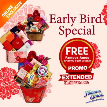 Famous-Amos-Early-Bird-Special-Promo-350x350 - Beverages Food , Restaurant & Pub Johor Kedah Kelantan Kuala Lumpur Melaka Negeri Sembilan Online Store Pahang Penang Perak Perlis Promotions & Freebies Putrajaya Sabah Sarawak Selangor Terengganu 