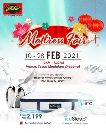 Goodnite-Mattress-Fair-350x438 - Events & Fairs Home & Garden & Tools Kuala Lumpur Mattress Selangor 