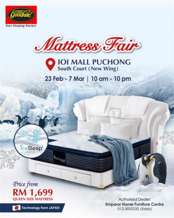 Goodnite-Mattress-Fair-at-IOI-Mall-Puchong-350x439 - Beddings Events & Fairs Home & Garden & Tools Mattress Selangor 