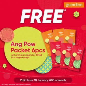 Guardian-CNY-FREE-Ang-Pow-Promotion-350x350 - Beauty & Health Health Supplements Johor Kedah Kelantan Kuala Lumpur Melaka Negeri Sembilan Online Store Pahang Penang Perak Perlis Personal Care Promotions & Freebies Putrajaya Sabah Sarawak Selangor Terengganu 