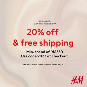 HM-Online-2.2-Grand-Fashion-Fest-Sale-350x350 - Apparels Fashion Accessories Fashion Lifestyle & Department Store Johor Kedah Kelantan Kuala Lumpur Malaysia Sales Melaka Negeri Sembilan Online Store Pahang Penang Perak Perlis Putrajaya Sabah Sarawak Selangor Terengganu 