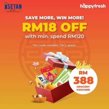 HappyFresh-Isetan-Promo-350x350 - Johor Kedah Kelantan Kuala Lumpur Melaka Negeri Sembilan Online Store Pahang Penang Perak Perlis Promotions & Freebies Putrajaya Sabah Sarawak Selangor Supermarket & Hypermarket Terengganu 