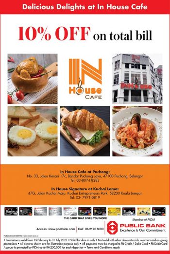 In-House-Cafe-In-House-Signature-Public-Bank-Privileges-Promo-350x521 - Bank & Finance Beverages Food , Restaurant & Pub Kuala Lumpur Promotions & Freebies Public Bank Selangor 