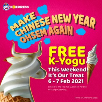 K8-Xpress-Free-Ice-Cream-Promo-at-SS2-Petaling-350x350 - Beverages Food , Restaurant & Pub Promotions & Freebies Selangor 