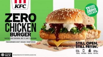 KFC-Zero-Chicken-Burger-Promo-350x196 - Beverages Food , Restaurant & Pub Johor Kedah Kelantan Kuala Lumpur Melaka Negeri Sembilan Online Store Pahang Penang Perak Perlis Promotions & Freebies Putrajaya Sabah Sarawak Selangor Terengganu 