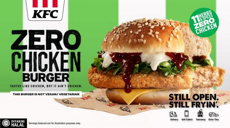 9 Feb 2021 Onward Kfc Zero Chicken Burger Promo Everydayonsales Com