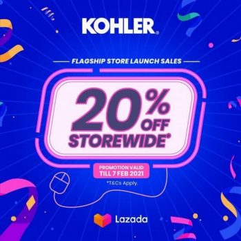 KOHLER-20-off-Promo-on-Lazada-350x350 Now till 7 Feb 2021: KOHLER 20% off Promo on Lazada