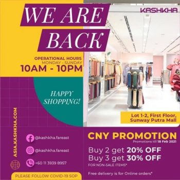 KashKha-CNY-Promo-at-Sunway-Putra-Mall-350x350 - Kuala Lumpur Others Promotions & Freebies Selangor 