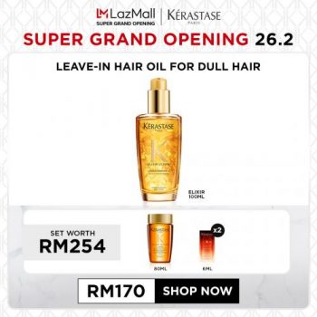 Kerastase-Super-Grand-Opening-Sale-on-Lazada-1-350x350 - Beauty & Health Johor Kedah Kelantan Kuala Lumpur Malaysia Sales Melaka Negeri Sembilan Pahang Penang Perak Perlis Personal Care Putrajaya Sabah Sarawak Selangor Skincare Terengganu 