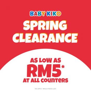 Kiko-Baby-Kiko-Spring-Clearance-Sale-1-350x350 - Baby & Kids & Parenting Babycare Children Fashion Johor Kedah Kelantan Kuala Lumpur Melaka Negeri Sembilan Pahang Penang Perak Perlis Putrajaya Sabah Sarawak Selangor Terengganu Warehouse Sale & Clearance in Malaysia 