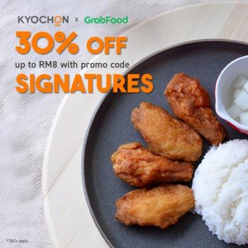 Kyochon-30-OFF-Promo-Code-on-GrabFood-350x350 - Beverages Food , Restaurant & Pub Johor Kedah Kelantan Kuala Lumpur Melaka Negeri Sembilan Online Store Pahang Penang Perak Perlis Promotions & Freebies Putrajaya Sabah Sarawak Selangor Terengganu 