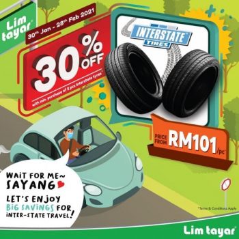 Lim-Tayar-Interstate-Tyres-Promotion-350x350 - Automotive Johor Kedah Kelantan Kuala Lumpur Melaka Negeri Sembilan Pahang Penang Perak Perlis Promotions & Freebies Putrajaya Sabah Sarawak Selangor Terengganu 