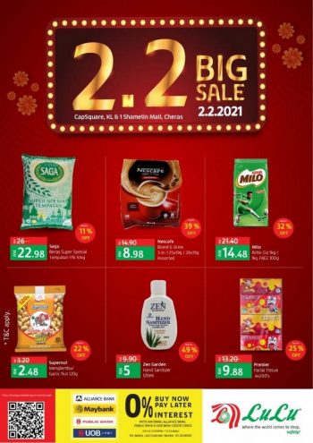 LuLu-Hypermarket-2.2-Big-Sale-Promotion-350x495 - Kuala Lumpur Promotions & Freebies Selangor Supermarket & Hypermarket 