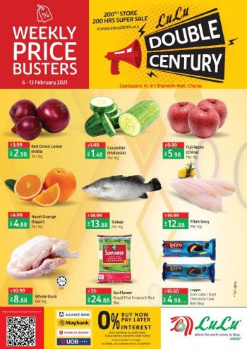 LuLu-Hypermarket-Double-Century-Promotion-350x495 6-13 Feb 2021: LuLu Hypermarket Double Century Promotion