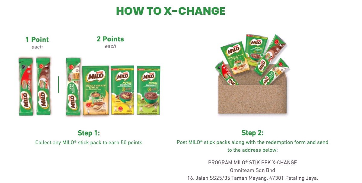 MILO-Stik-Pek-X-Change-MILO-step-1 - Johor Kedah Kelantan Kuala Lumpur Melaka Negeri Sembilan Others Pahang Penang Perak Perlis Promotions & Freebies Putrajaya Sabah Sarawak Selangor Terengganu 