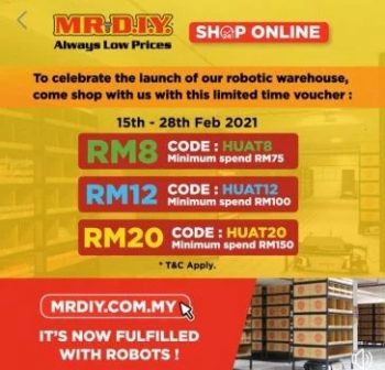 MR.DIY_-350x336 15-28 Feb 2021: Mr DIY Online Discount Vouchers Promo
