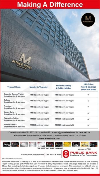 MTREE-Hotel-Public-Bank-Privileges-Promo-350x613 - Bank & Finance Hotels Promotions & Freebies Public Bank Selangor Sports,Leisure & Travel 