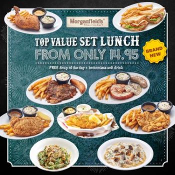 Morganfields-Set-Lunch-Promotion-350x350 - Beverages Food , Restaurant & Pub Johor Kedah Kelantan Kuala Lumpur Melaka Negeri Sembilan Pahang Penang Perak Perlis Promotions & Freebies Putrajaya Sabah Sarawak Selangor Terengganu 