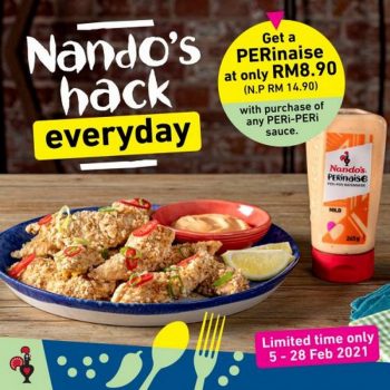 Nandos-PERinaise-Promotion-350x350 - Beverages Food , Restaurant & Pub Johor Kedah Kelantan Kuala Lumpur Melaka Negeri Sembilan Pahang Penang Perak Perlis Promotions & Freebies Putrajaya Sabah Sarawak Selangor Terengganu 