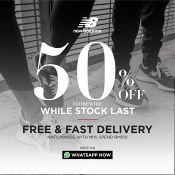 New-Balance-50-off-Promo-350x350 - Fashion Accessories Fashion Lifestyle & Department Store Footwear Johor Kedah Kelantan Kuala Lumpur Melaka Negeri Sembilan Online Store Pahang Penang Perak Perlis Promotions & Freebies Putrajaya Sabah Sarawak Selangor Terengganu 