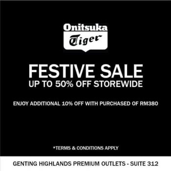 Onitsuka-Tiger-Special-Sale-at-Genting-Highlands-Premium-Outlets-350x350 - Fashion Accessories Fashion Lifestyle & Department Store Footwear Malaysia Sales Pahang 