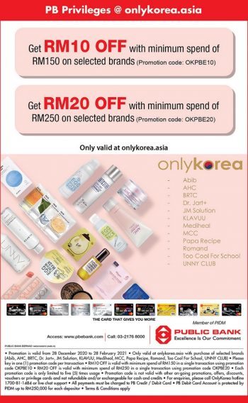 OnlyKorea-Public-Bank-Privileges-Promo-350x568 - Bank & Finance Johor Kedah Kelantan Kuala Lumpur Melaka Negeri Sembilan Others Pahang Penang Perak Perlis Promotions & Freebies Public Bank Putrajaya Sabah Sarawak Selangor Terengganu 