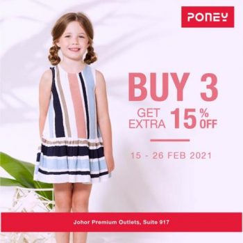 Poney-Special-Sale-at-Johor-Premium-Outlets-350x349 - Apparels Baby & Kids & Parenting Children Fashion Fashion Accessories Fashion Lifestyle & Department Store Johor Malaysia Sales 
