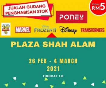 Poney-Warehouse-Clearance-Sale-at-Plaza-Shah-Alam-1-350x293 - Baby & Kids & Toys Children Fashion Selangor Warehouse Sale & Clearance in Malaysia 