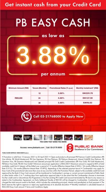 Public-Bank-Easy-Cash-Promo-348x625 - Bank & Finance Johor Kedah Kelantan Kuala Lumpur Melaka Negeri Sembilan Online Store Pahang Penang Perak Perlis Promotions & Freebies Public Bank Putrajaya Sabah Sarawak Selangor Terengganu 