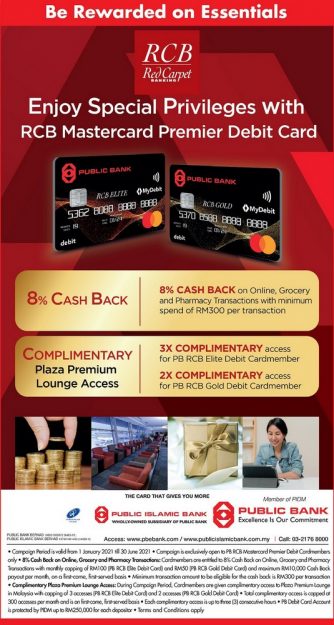 Public-Bank-RCB-Mastercard-Premier-Debit-Card-Promo-334x625 - Bank & Finance Johor Kedah Kelantan Kuala Lumpur Melaka Negeri Sembilan Online Store Pahang Penang Perak Perlis Promotions & Freebies Public Bank Putrajaya Sabah Sarawak Selangor Terengganu 