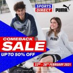 22-28 Feb 2021: Puma Comeback Sale at Sportsdirect