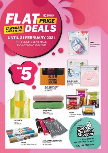 SOGO-Flat-Price-Deals-Promotion-350x494 - Kuala Lumpur Promotions & Freebies Selangor Supermarket & Hypermarket 