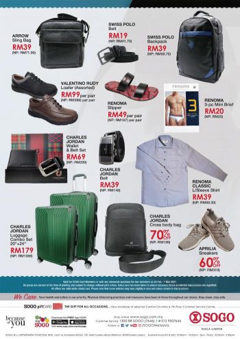 SOGO-Mens-Fashion-Hot-Deals-Promotion-1-350x495 - Apparels Fashion Accessories Fashion Lifestyle & Department Store Kuala Lumpur Promotions & Freebies Selangor Supermarket & Hypermarket 
