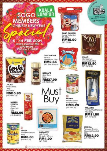 SOGO-Supermarket-Members-Chinese-New-Year-Promotion-350x494 - Kuala Lumpur Promotions & Freebies Selangor Supermarket & Hypermarket 