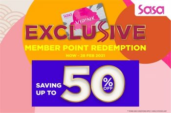 SaSa-Exclusive-Member-Point-Redemption-350x232 - Beauty & Health Cosmetics Health Supplements Johor Kedah Kelantan Kuala Lumpur Melaka Negeri Sembilan Pahang Penang Perak Perlis Personal Care Promotions & Freebies Putrajaya Sabah Sarawak Selangor Skincare Terengganu 