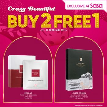 Sasa-Crazy-Beautiful-Promo-350x350 - Beauty & Health Cosmetics Johor Kedah Kelantan Kuala Lumpur Melaka Negeri Sembilan Pahang Penang Perak Perlis Personal Care Promotions & Freebies Putrajaya Sabah Sarawak Selangor Terengganu 