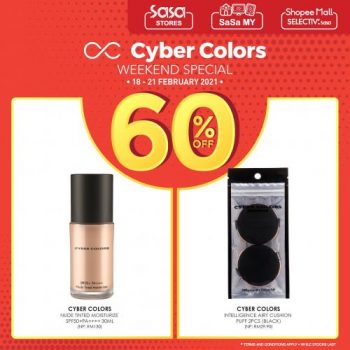 Sasa-Cyber-Colors-Weekend-Promotion-3-350x350 - Beauty & Health Cosmetics Johor Kedah Kelantan Kuala Lumpur Melaka Negeri Sembilan Online Store Pahang Penang Perak Perlis Personal Care Promotions & Freebies Putrajaya Sabah Sarawak Selangor Skincare Terengganu 