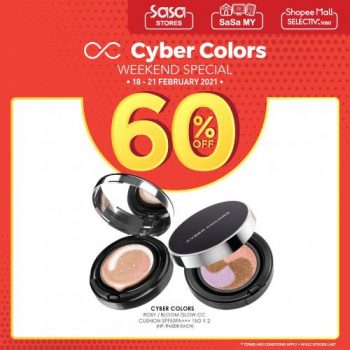 Sasa-Cyber-Colors-Weekend-Promotion-4-350x350 - Beauty & Health Cosmetics Johor Kedah Kelantan Kuala Lumpur Melaka Negeri Sembilan Online Store Pahang Penang Perak Perlis Personal Care Promotions & Freebies Putrajaya Sabah Sarawak Selangor Skincare Terengganu 